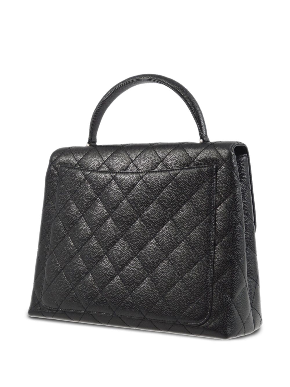 CHANEL Pre-Owned 2000 handtas met CC-draaislot - Zwart