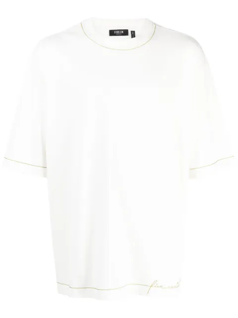FIVE CM logo-print cotton T-shirt
