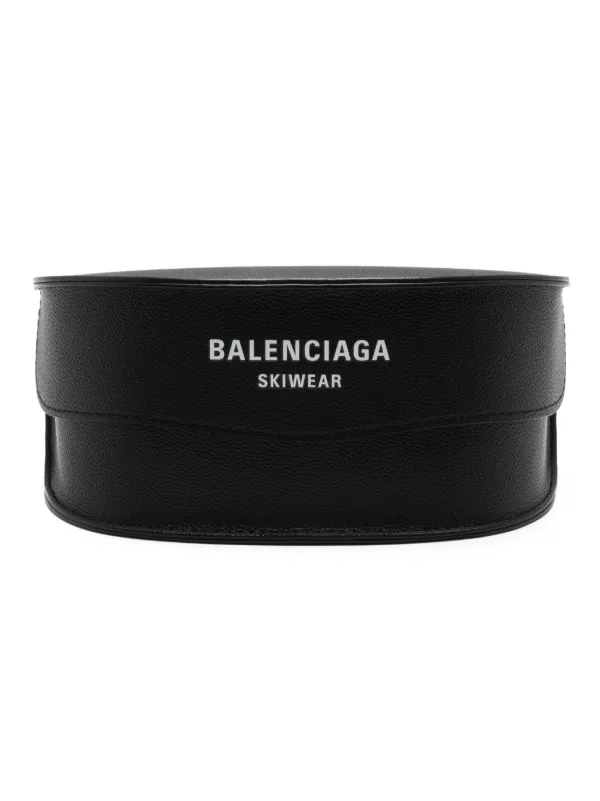 BALENCIAGA サンバイザー Balenciaga Eyewear Óculos De Sol Retangular Reverse Xpander