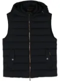 Moorer Kitami-S3 padded gilet - Blue