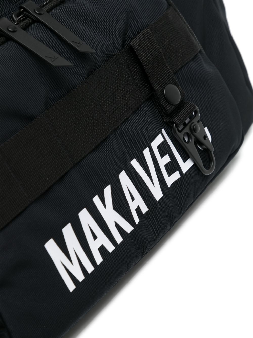 Shop Makavelic Squad Anthem 3way Holdall In Blue