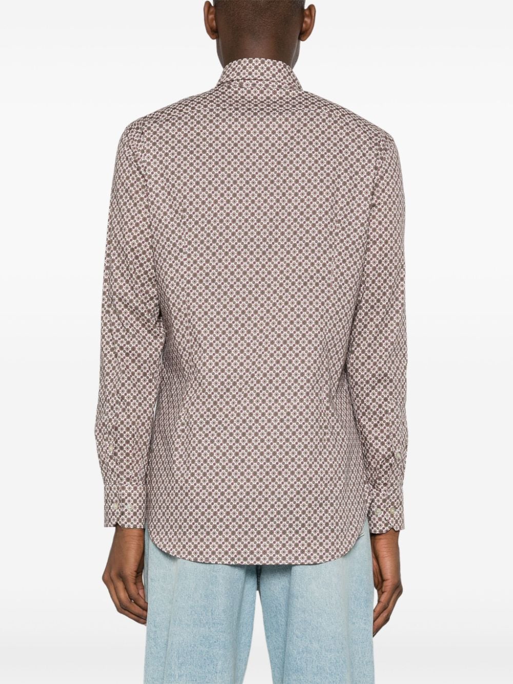 ETRO Overhemd met geometrische print Roze