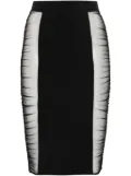 Maison Close Nuit Fave pencil skirt - Black