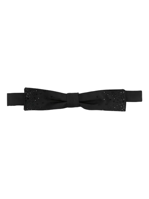embellished bow tie