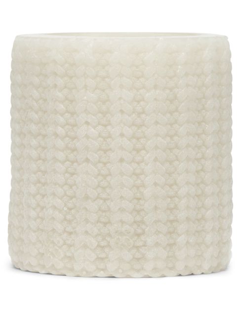 Brunello Cucinelli knit-texture lantern candle Men