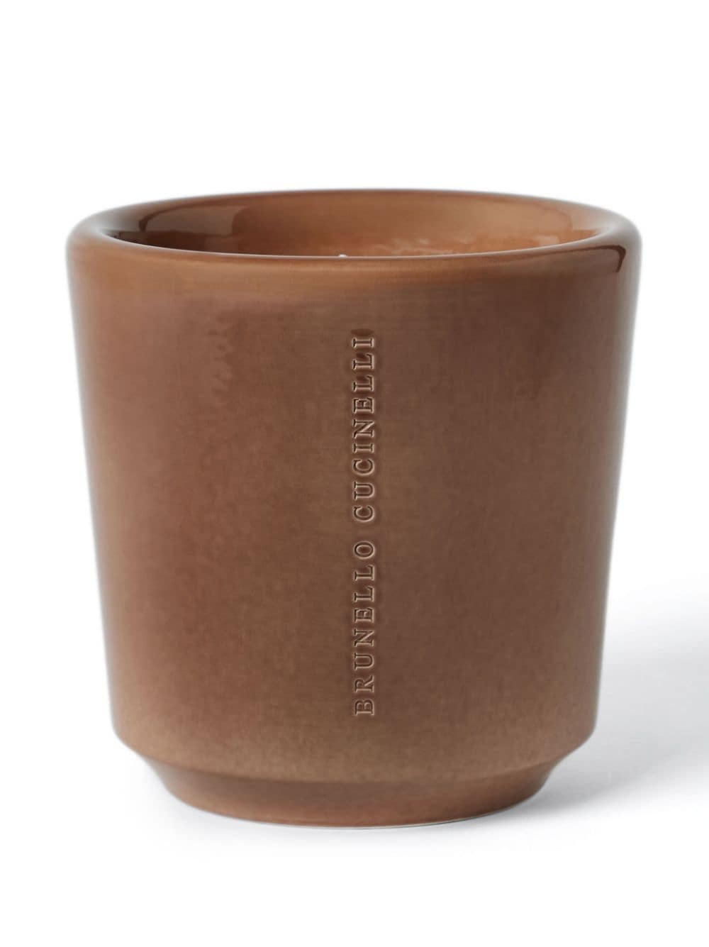 Shop Brunello Cucinelli Ebano Scented Candle In Brown