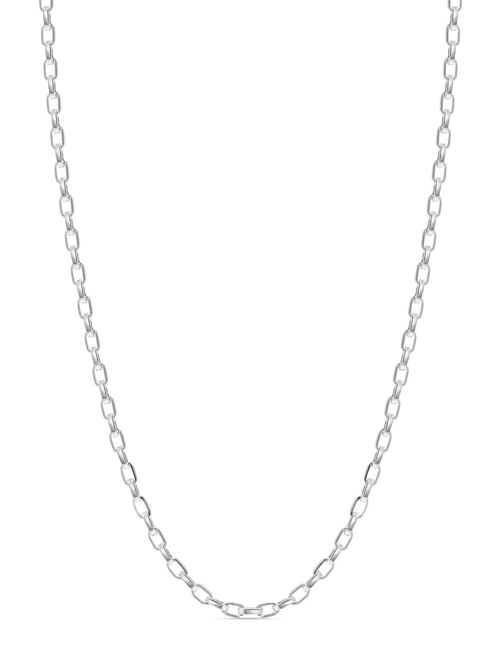 Image 1 of Nialaya Jewelry sterling silver cable-link necklace