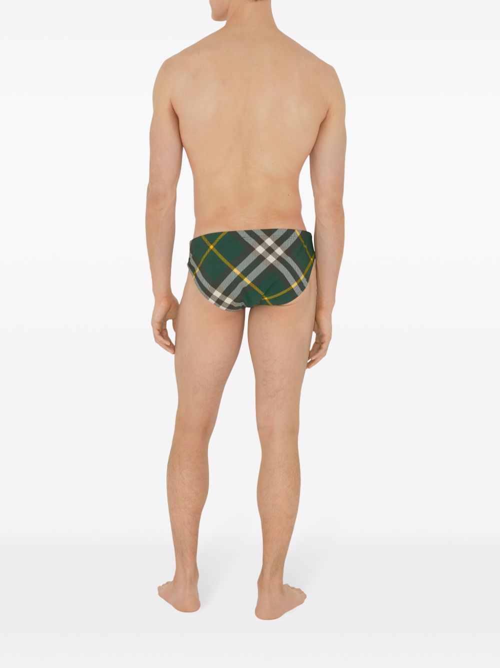 Affordable Burberry check-print elasticated-waistband briefs Men