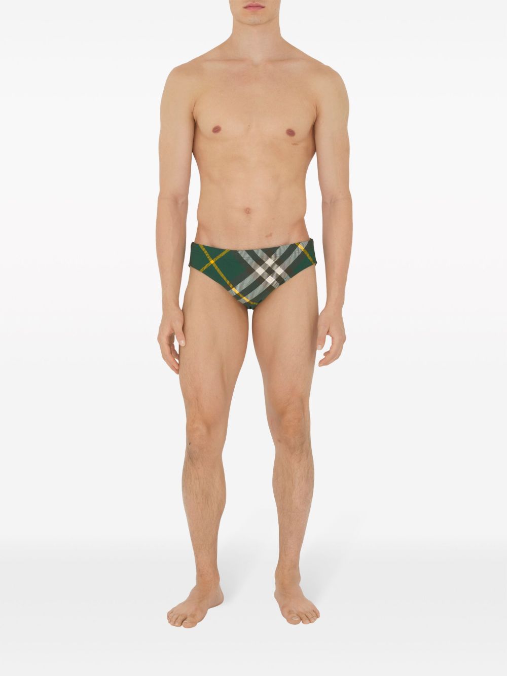 Affordable Burberry check-print elasticated-waistband briefs Men