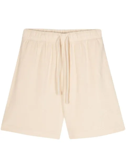 Burberry logo-print cotton shorts