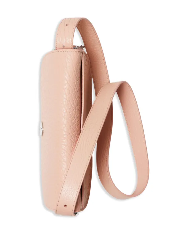 Burberry Chess Leather Satchel | Pink | FARFETCH