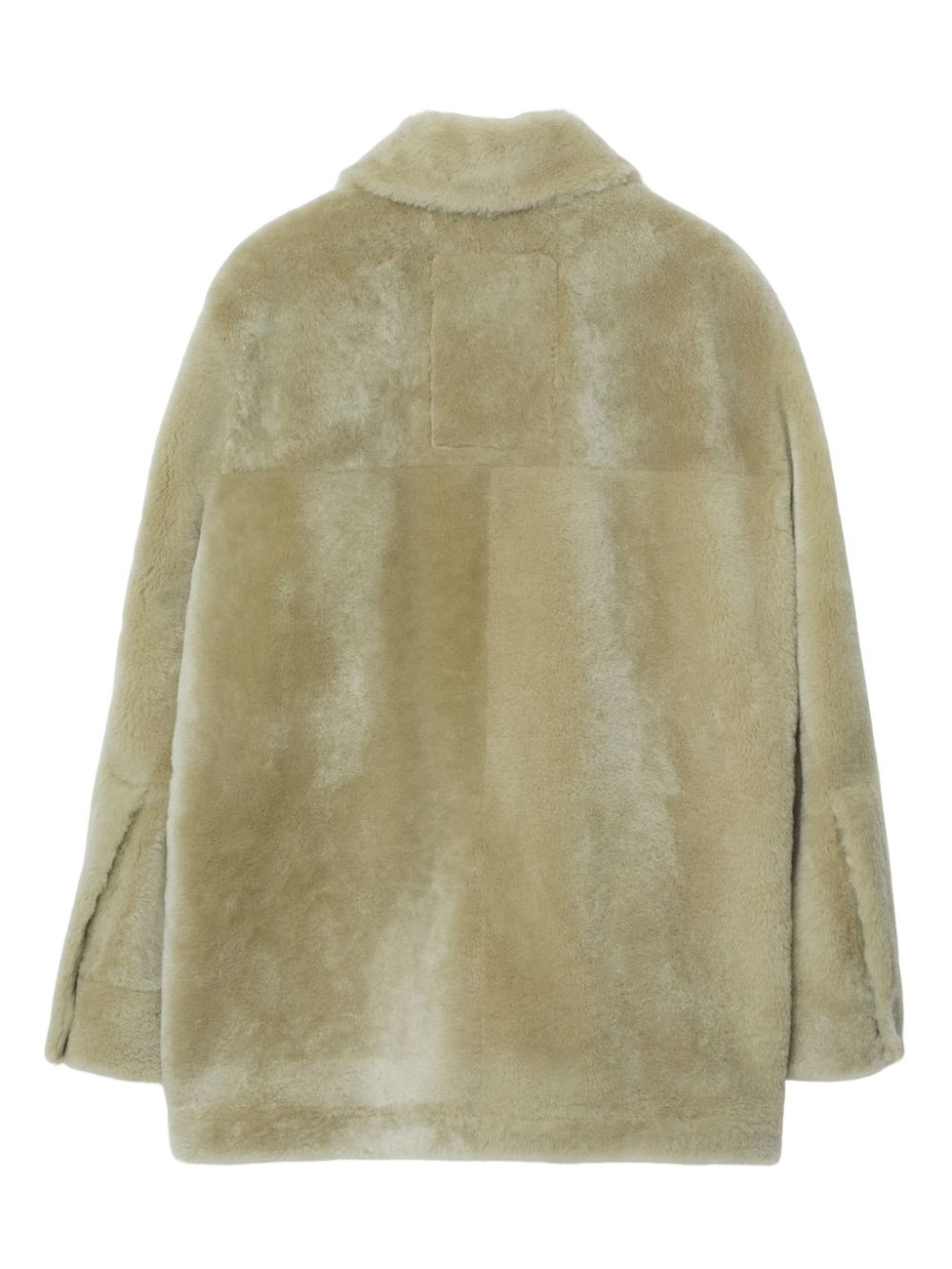 Burberry long-sleeve shearling jacket Women