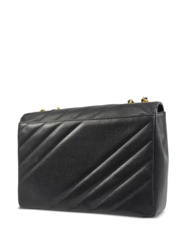 CHANEL Pre-Owned 1995 ジャンボ ストレート フラップ ショルダー