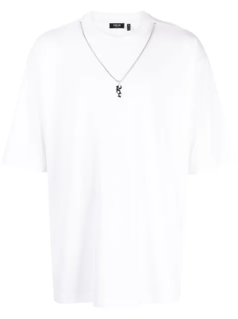 FIVE CM graphic-print cotton T-shirt