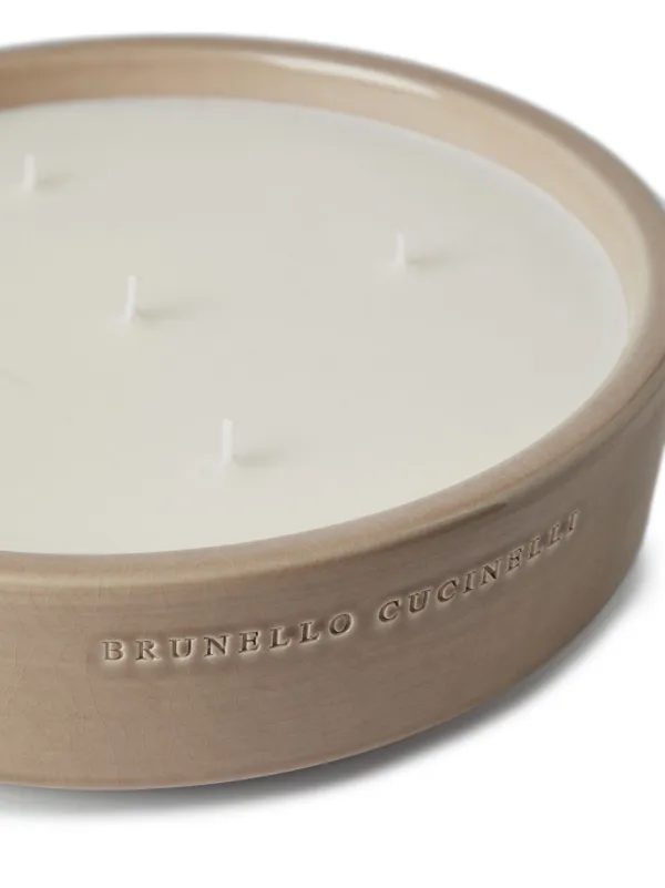 Brunello Cucinelli アロマキャンドル L | ニュートラル | FARFETCH JP
