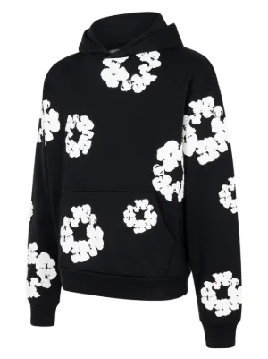 printed "Cotton Wreath" hoodie 4