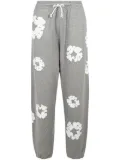 Denim Tears drawstring ""Cotton Wreath"" track pants - Grey