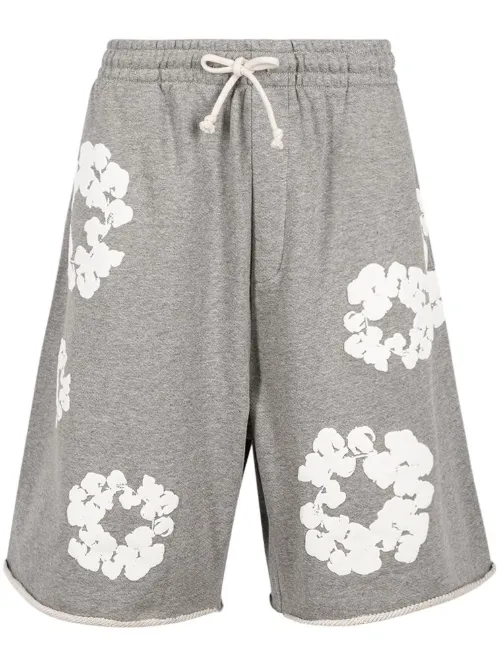 Short de sport à lien de resserrage - Denim Tears - Modalova