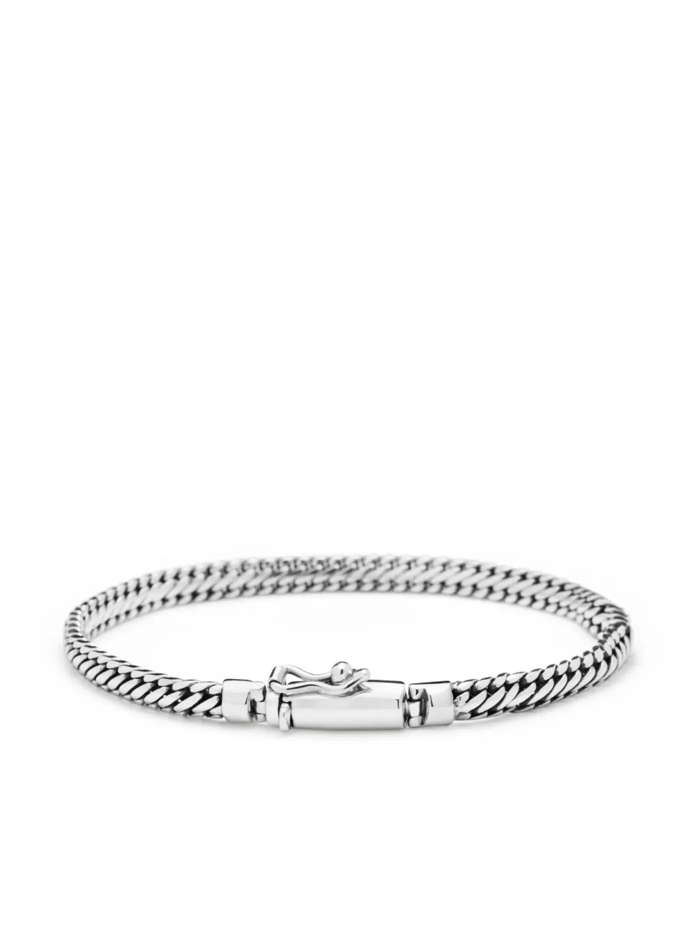 Nialaya Jewelry logo-engraved chain bracelet | Image 2