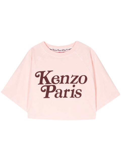 Kenzo x Verdy logo-print cropped T-shirt Women