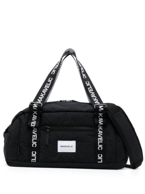 Makavelic logo-patch holdall
