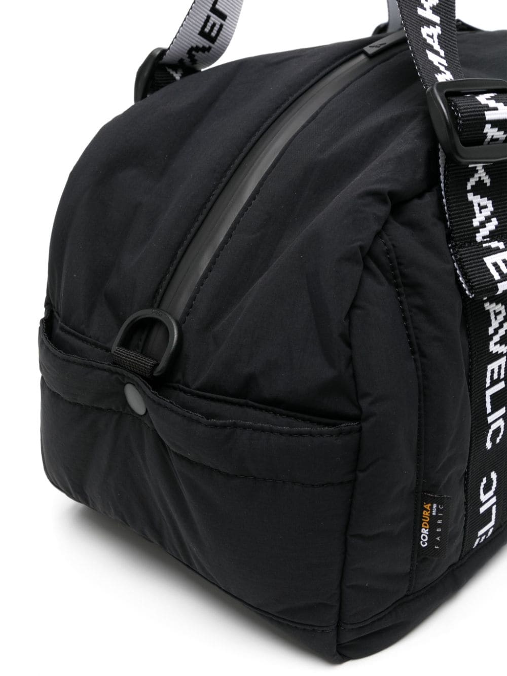 Shop Makavelic Logo-patch Holdall In Black