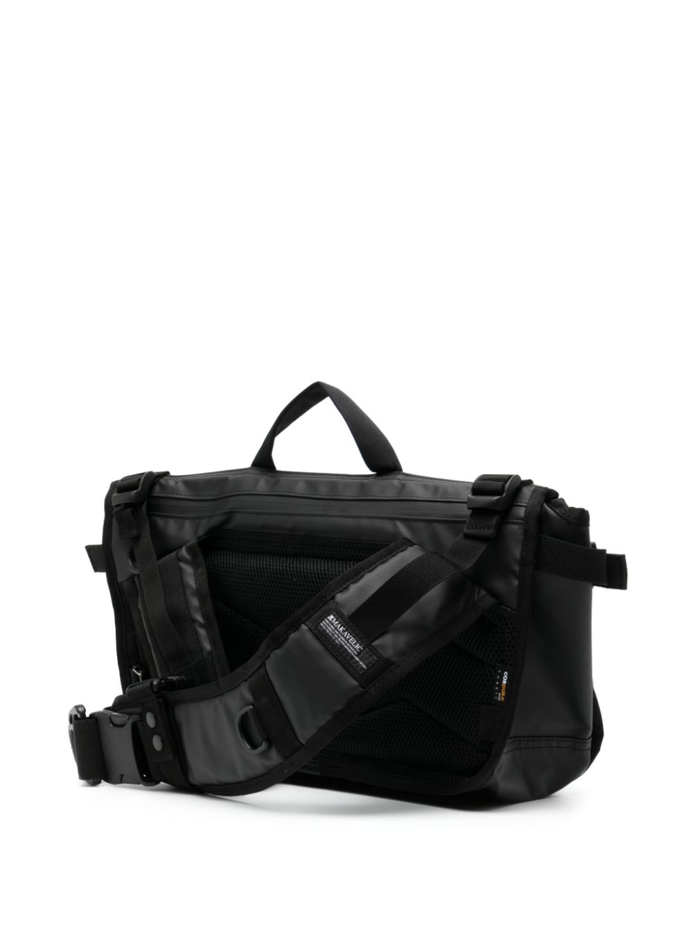 Shop Makavelic Logo-print Messenger Bag In Black