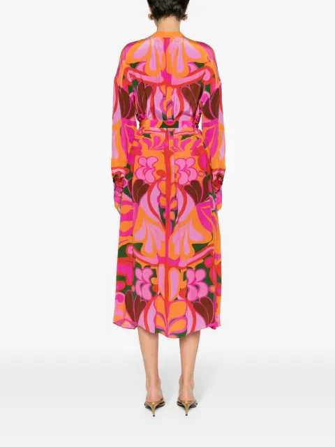 Borgo De Nor Camila floral-print midi dress CAMILA - 3