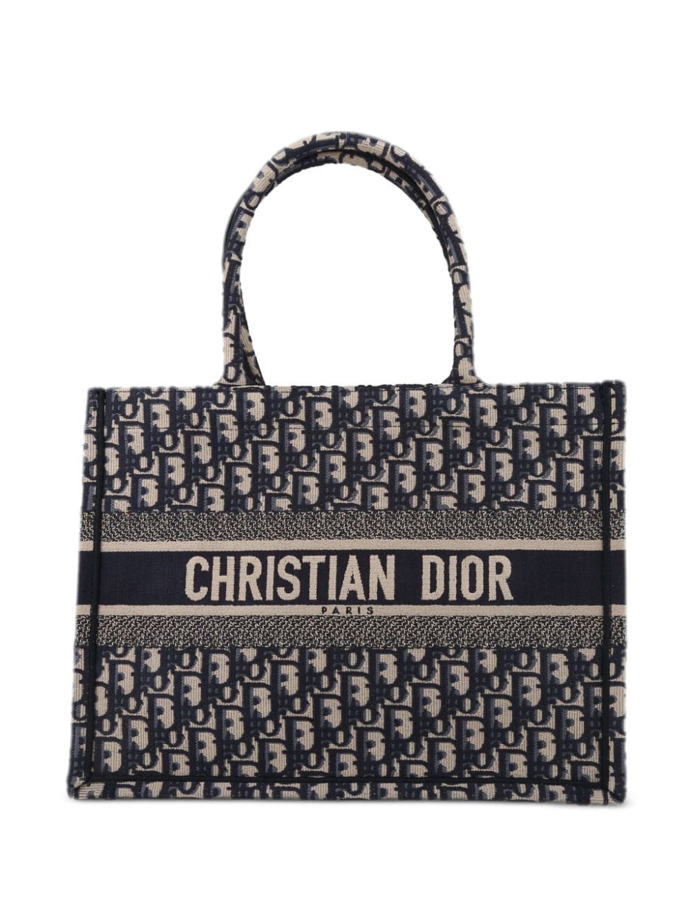 Pre-owned Dior 2020 Medium Book Tote Bag In Blue