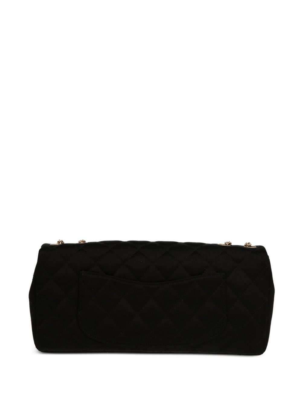 Pre-owned Chanel 2009 Diamond-quilted Shoulder Bag In Black