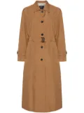 Herno Laminar belted trench coat - Brown