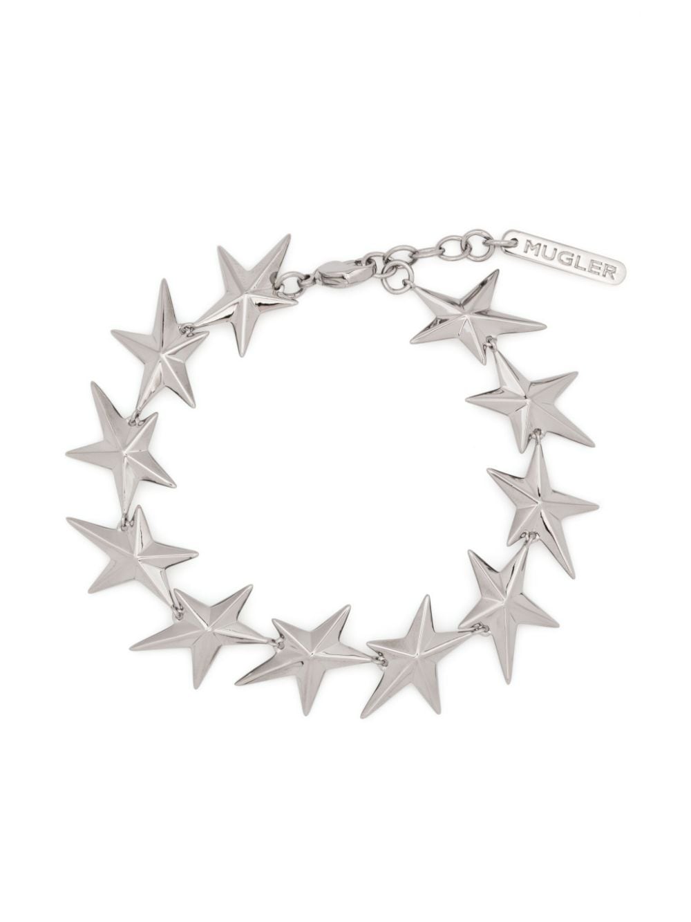 Mugler Intertwined Star Bracelet In Metallic