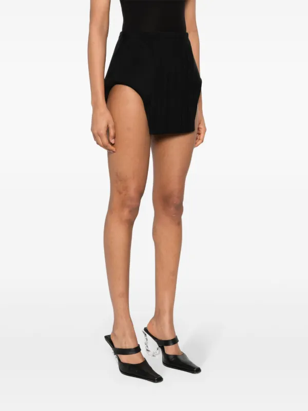 ミニスカート MUGLER Women Mini Skirts 410974 25P3JU0560595 Black MUGLER | Black Women's Mini Skirt | YOOX