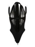 Mugler cut-out swimsuit - Black