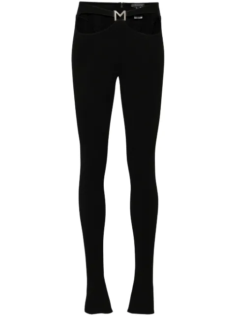 Mugler cut-out leggings