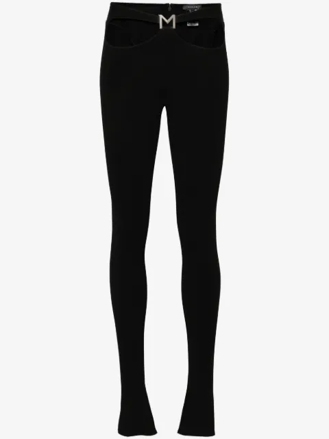 Mugler cut-out leggings