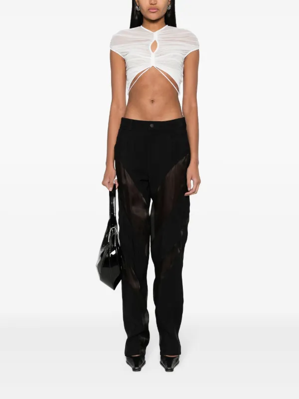 Tシャツ・カットソー MUGLER Woman T-Shirt White 24P3TS0099D284 1016 27642760_57425898_600.jpg