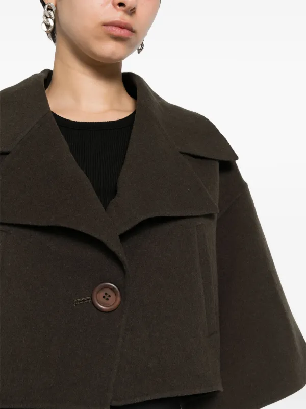 Issey Miyake Pre-Owned 1990s クロップドジャケット | グリーン
