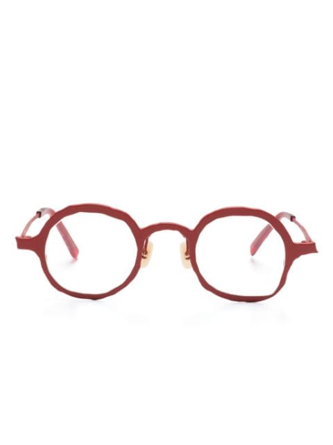 MASAHIROMARUYAMA round-frame titanium glasses