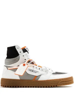 Off-White 3.0 Off Court high-top Sneakers | Orange | FARFETCH