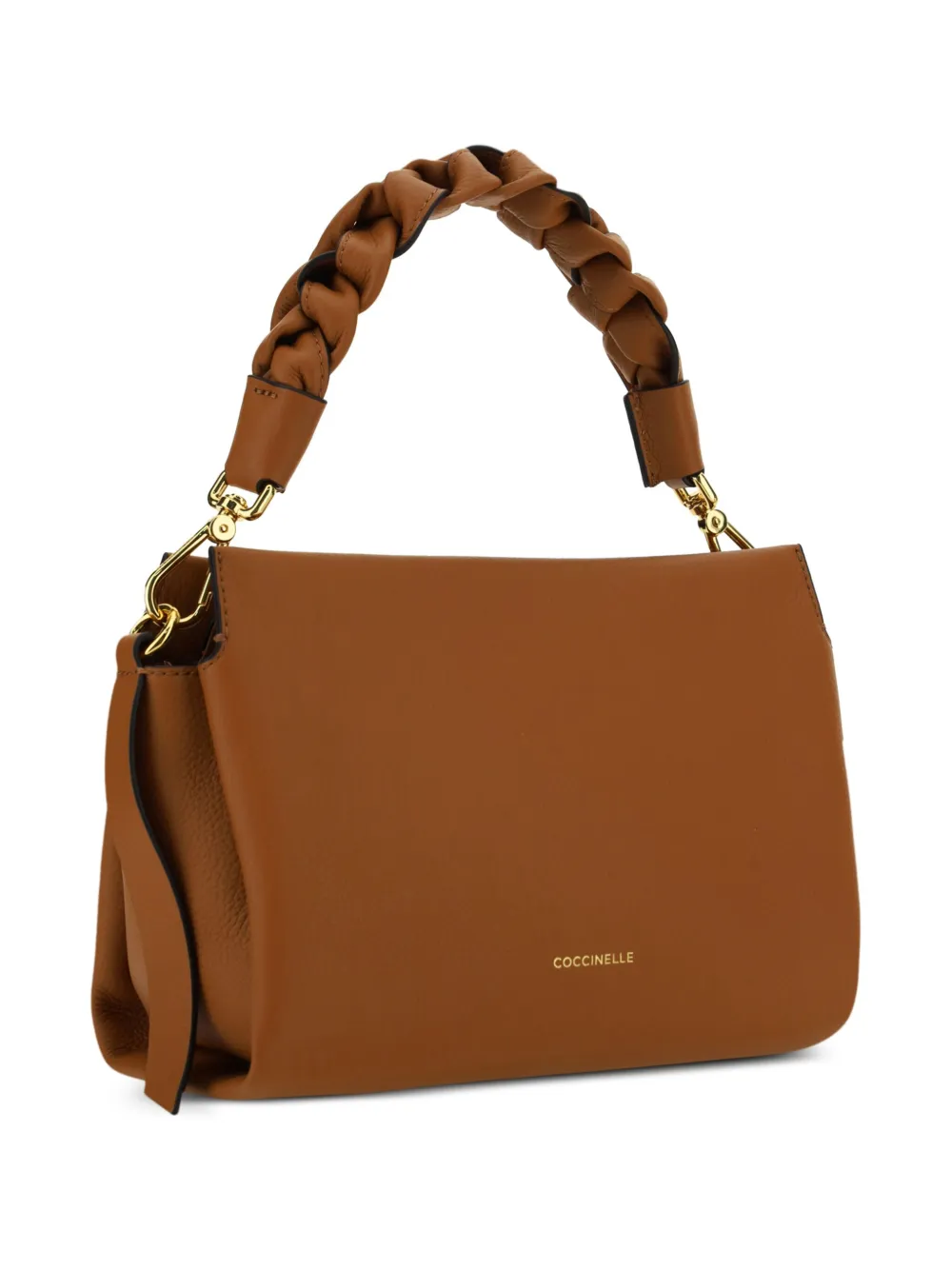 Coccinelle Boheme leren schoudertas Bruin
