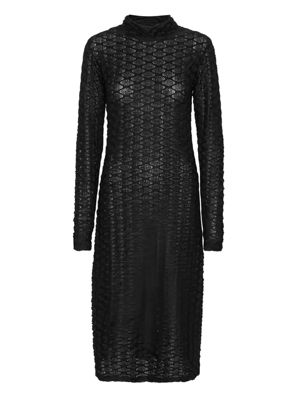 Henrik Vibskov Bubble midi dress | Black | Image 1