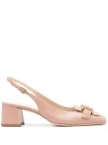 Tod's Kate 50mm slingback pumps - Neutrals