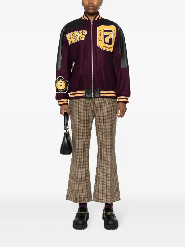 Kenzo Tiger Academy-appliqué Varsity Jacket - Farfetch