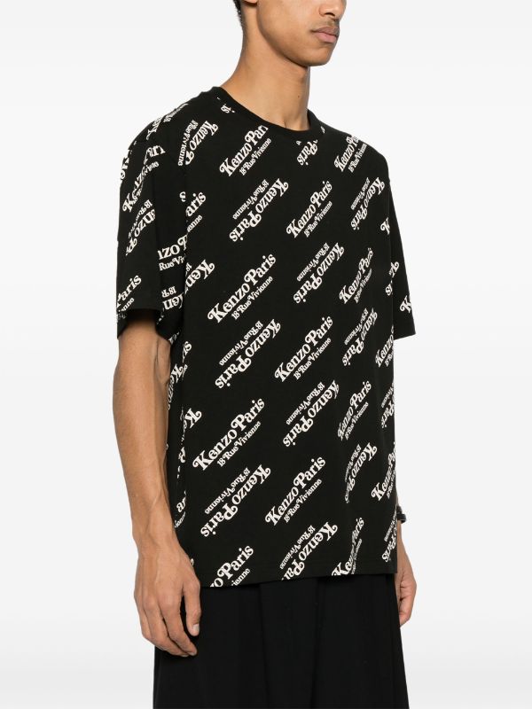 Kenzo all black t 2024 shirt