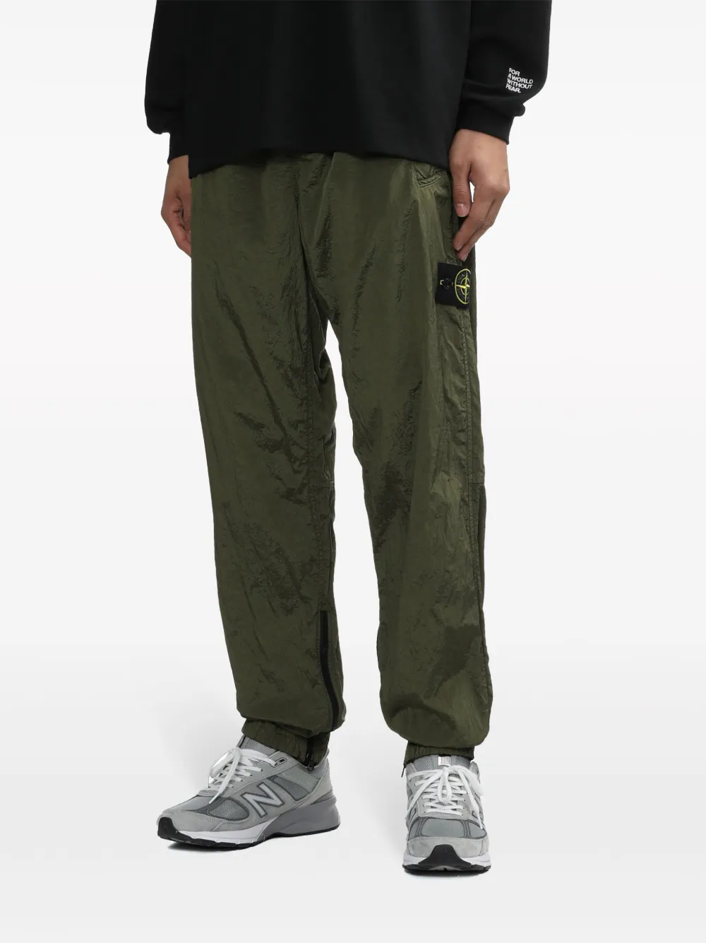 Stone Island Nylon Metal Cargo Trousers Green FARFETCH AO