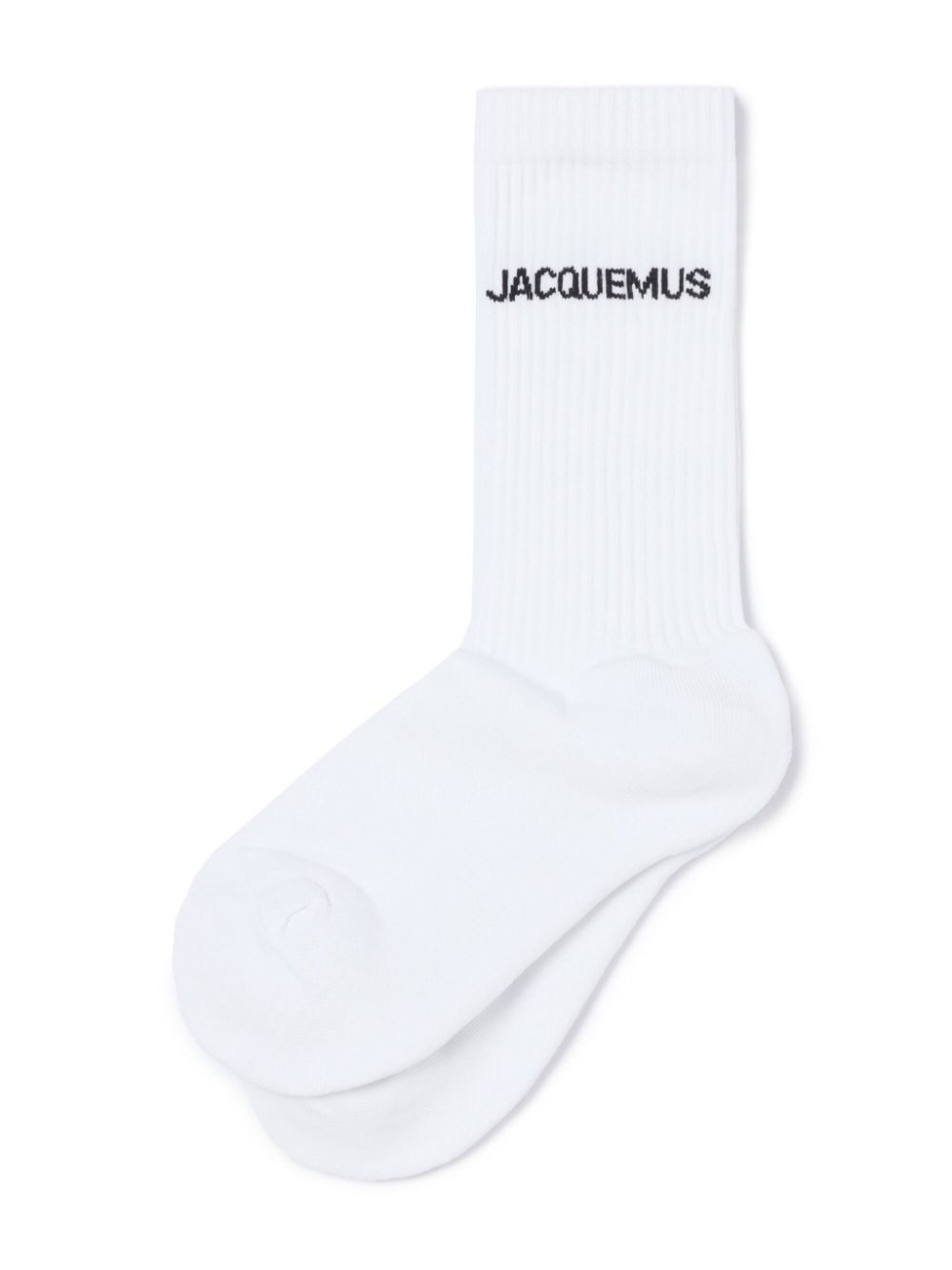 Jacquemus Les Chaussettes ribbed socks - Wit