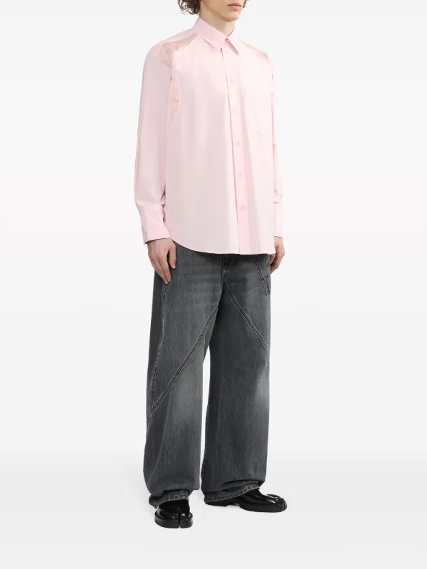 JW Anderson カジュアルシャツ S ピンク 【古着】【中古】【送料無料】 JW Anderson クラシック シャツ | ピンク | FARFETCH JP