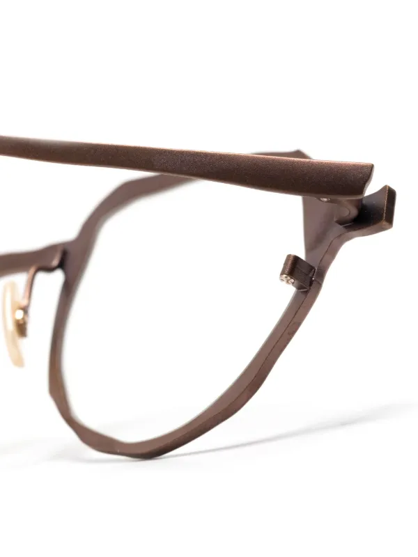 MASAHIROMARUYAMA MM-0085 ジオメトリック眼鏡フレーム MASAHIROMARUYAMA