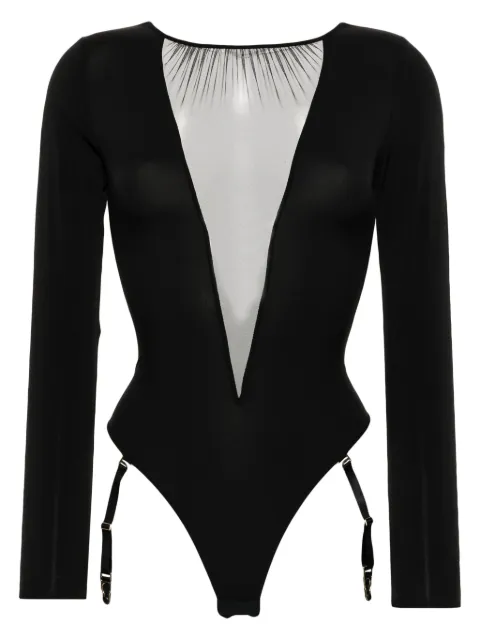 Maison Close semi-sheer bodysuit